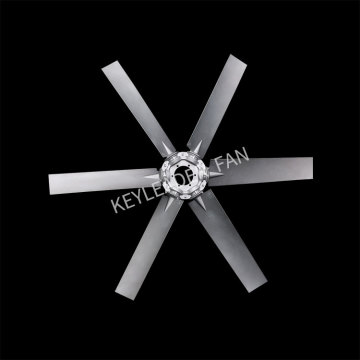 axial aluminium fan blades fire smoke exhaust