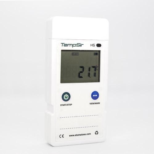 Dados de temperatura Monitoramento de temperatura do logger e umidade