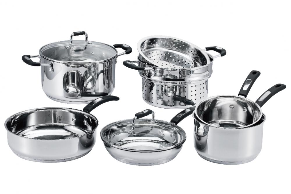 Cookware Set with Milk Pot