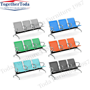 Modern Steel Waiting Chair 3 Seater Waiting Chair