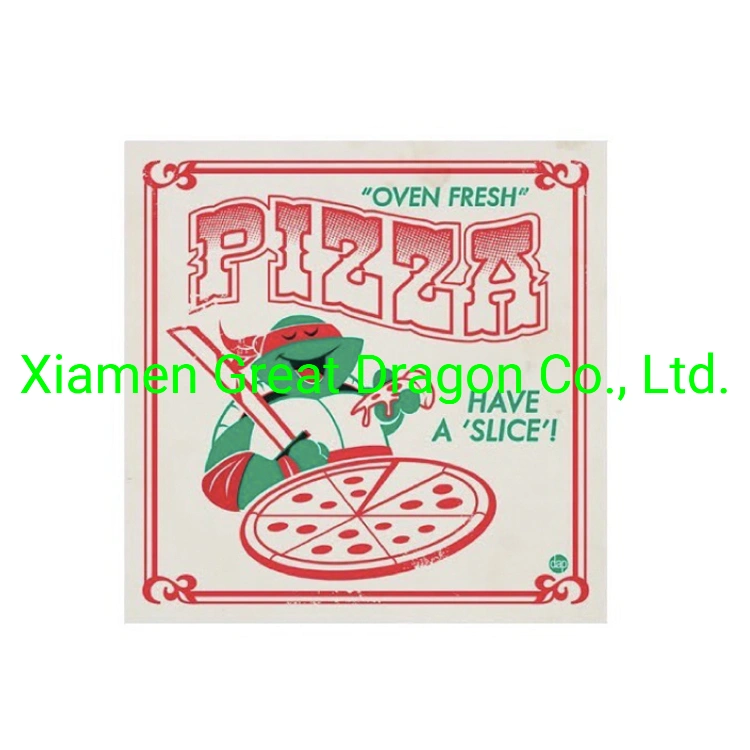 Take out Pizza Delivery Box with Custom Design Hot Sale (PZ2511006)