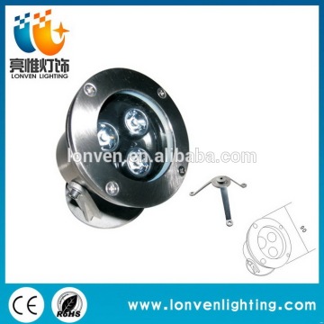 Cheap promotional led underwater light with niche