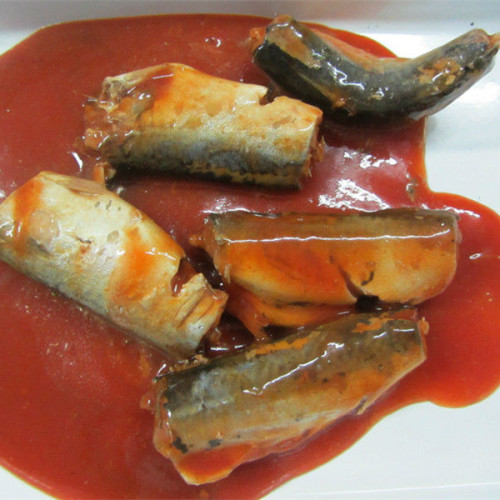 Mackerel Canned In Hot Tomato Sauce 425g