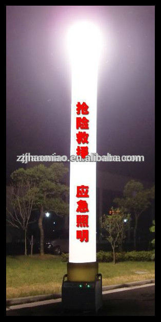 inflatable prism portable luminous lighting tower industrial light tower