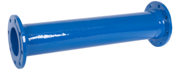 Ductile iron flanged pipe fittings