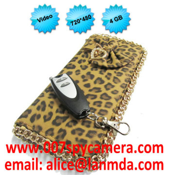 Lady Spy Bag Camera, Women Handbag Hidden Camera Video Recorder DVR LM-BC1145