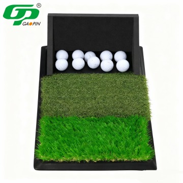 Portable Golf Training Mat with Ball Tray