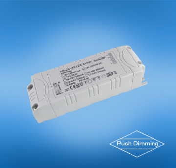 45w push dimmable led driver for downlights