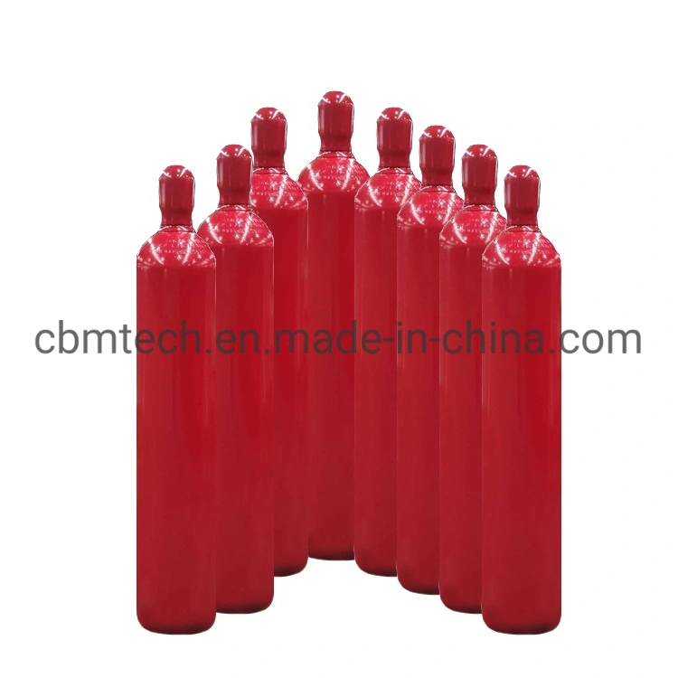 68L Steel Marine CO2/Carbon Dioxide Cylinder with Valve for Firefighting