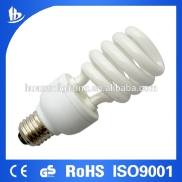 high power 23W half spiral energy saving lamp bulb