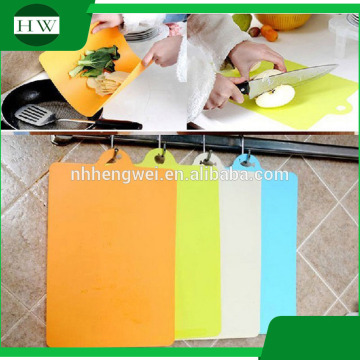 pp plastic flexible cutting mat chopping block silicone chopping cutting board Flexible cutting mat
