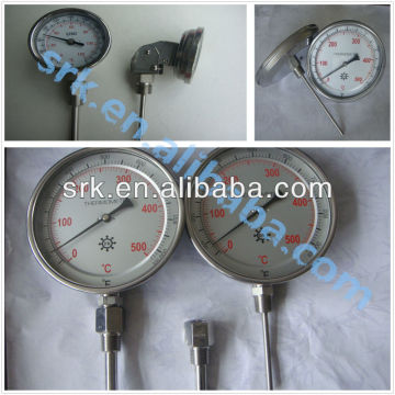 WSS Series Bimetal Thermometer / Radial Bimetal Thermometer /adjustable Bimetal Thermometer /axial Bimetal Thermometer