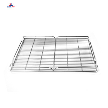 Stainless steel BBQ mesh cooling rack cake cooling