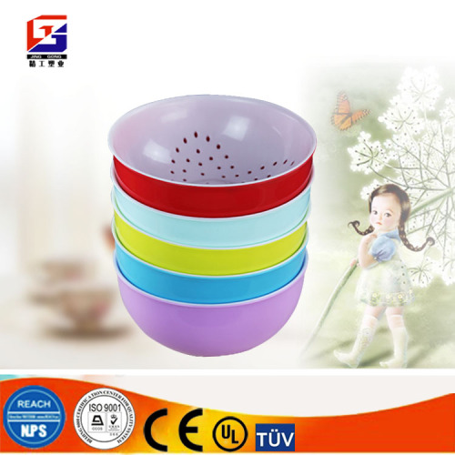 Plastic Round Colander with handle