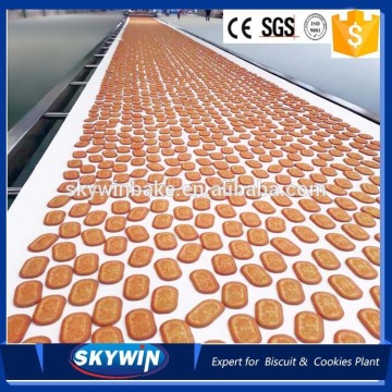 Speed Adjustable Food Cooling Conveyor for Biscuit Production Line