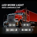 Square 5 &quot;40W LED Lampu Kerja Automotif, Lampu Lori LED, UTV ATV SUV LED LIGHT LIGHT