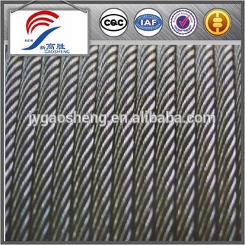 11mm galvainzed steel wire rope