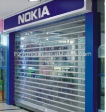 Crystal shutter doors