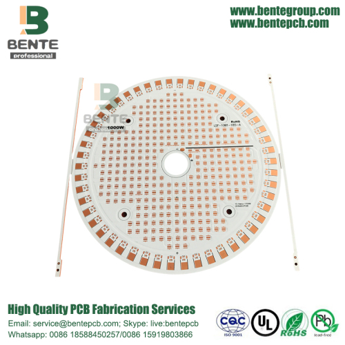 ENIG 1 Layer PCB Logam PCB Tembaga asas PCB