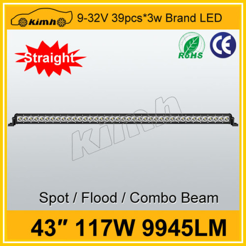 Guangzhou supplier 43" 117W led outdoor bar lights