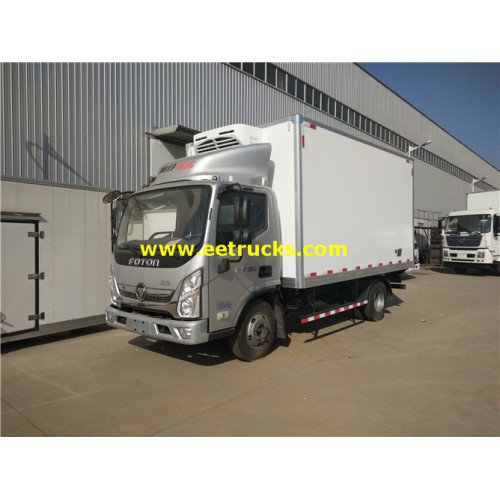 Camiones de carga con refrigerador Foton de 2 toneladas