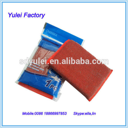 kitchen cleaning steel sponge/stainless steel wire sponge