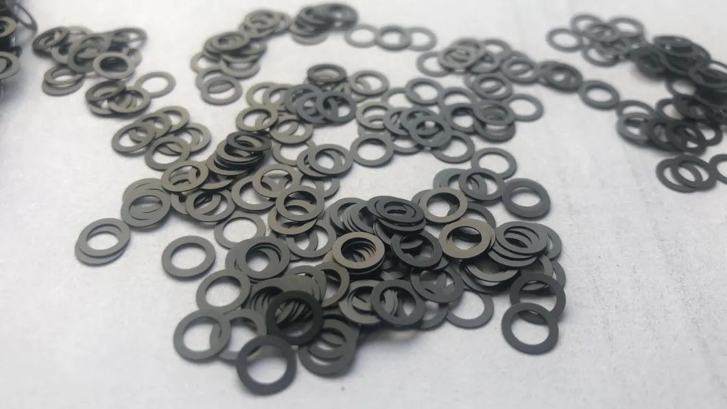 M6 M8 M10 Nylon PA66 Plastic Black Plain Flat Washers