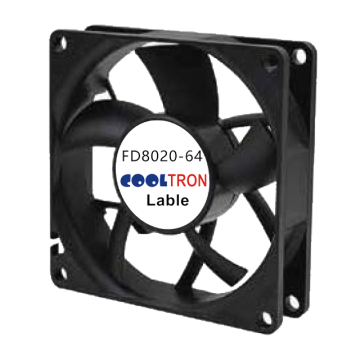 Low noise dc fan 80x80x20mm FD8020-64 case fans supplier