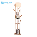 LEDER Home Vloerleeslamp