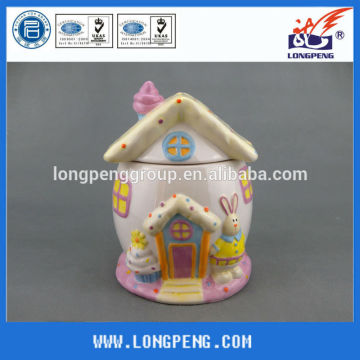 Ceramic Gingerbread House Cookie Jars