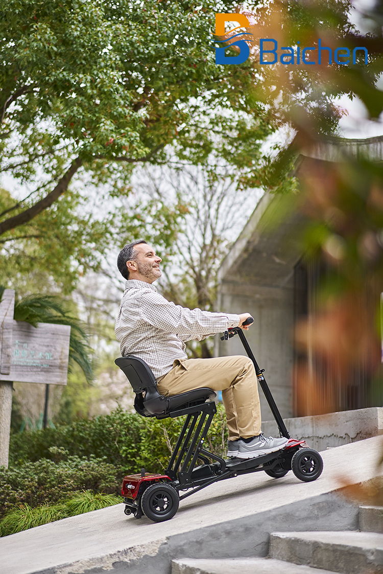 Baichen Wheel Electric Mobility Scooter For Elderly Disabled Adults