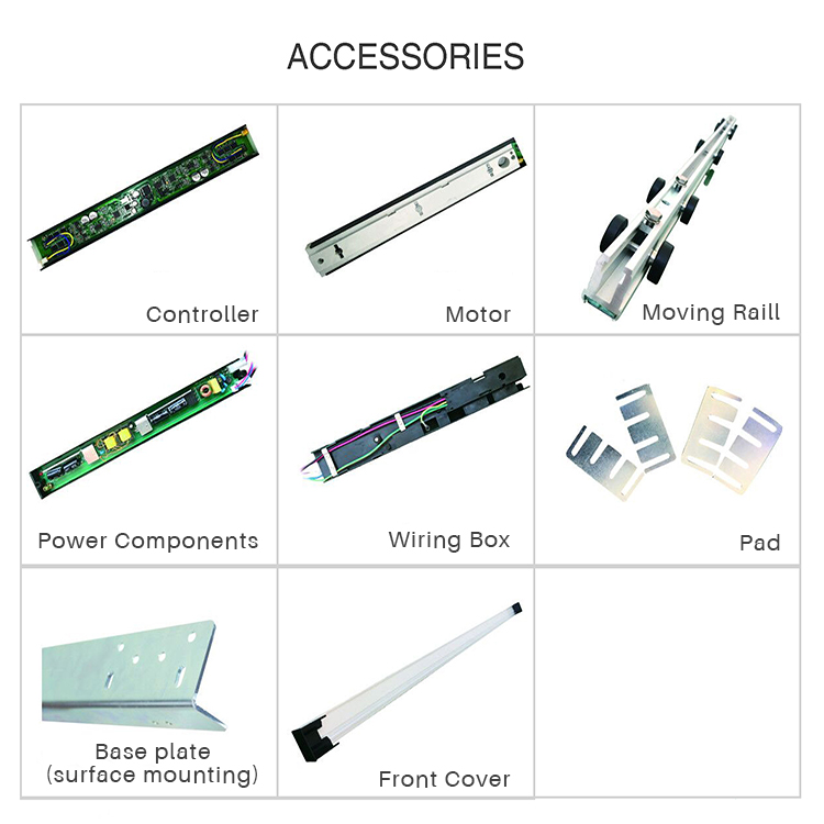 APP debugging automatic magnetic sliding door opener/operators