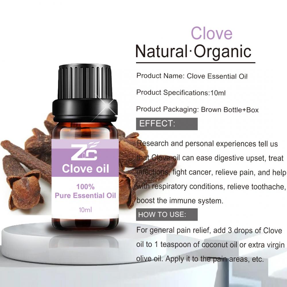 High Quality Pure Clove Essential Oil For Aromatherapy