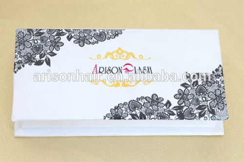 Cosmetic eye lash paper box, eyelash extension private label