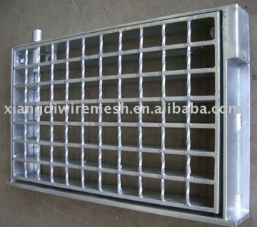 Galvanized steel grid plate