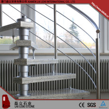 Natural stone G603 3+3 granite polished high quality removable stair