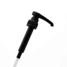 Black 28mm Dispenser Plastic Food Grade Syrup Pump