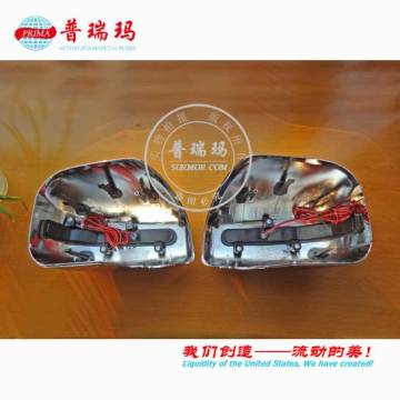 Chrome Cover Mirror  with Turning Signal Lamp for Toyota Avanza 2012