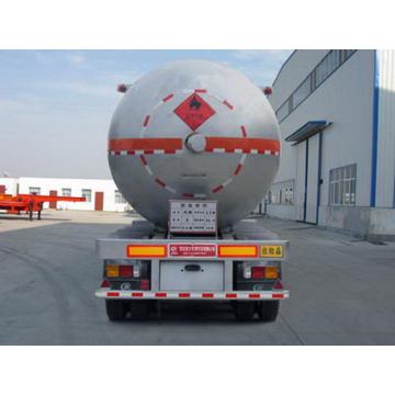 13m Liquefied Gas Transport Semi Trailer 23.6Tons