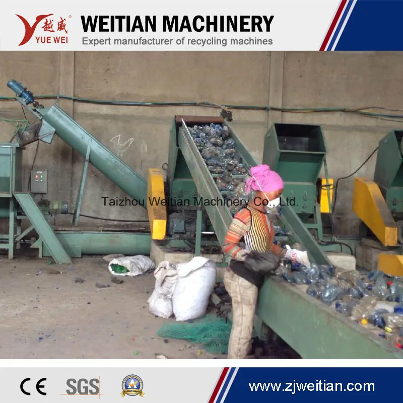 Drink Cola Soda Bottle Plastic Recycling Washing Plant