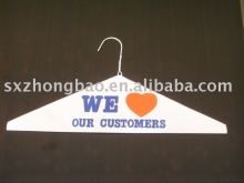 caped hanger 16"14.5G metal hanger