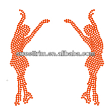 iron on rhinestone transfer motif