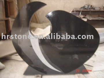 granite double headstone engraving euipment polish