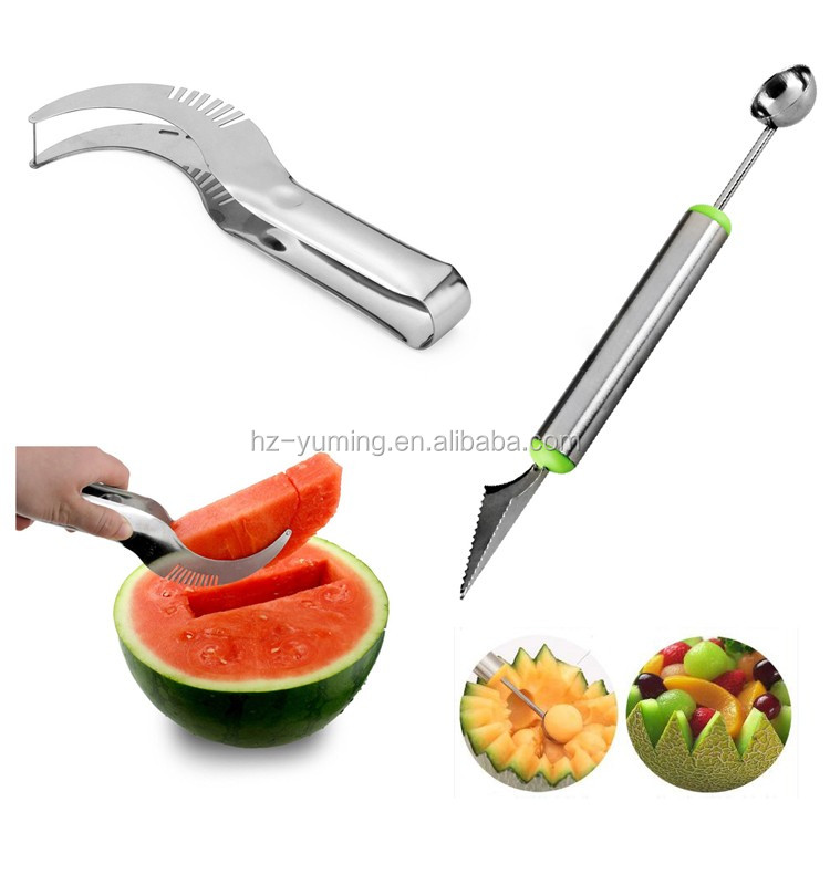 Amazon Hot selling Stainless Steel Watermelon slicer Corer cutter