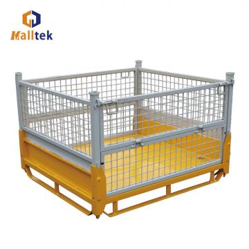 Heavy Duty Rackable Metal Containers Cage