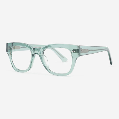 Square Cat Shape Acetate Unisex Optical Frames