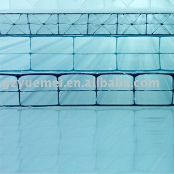 triple wall polycarbonate sheets