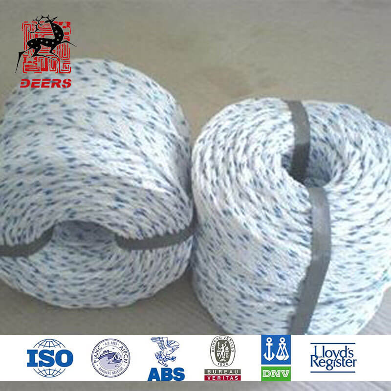 Hot sale Double braided polypropylene filament marine rope