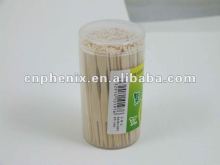 100pcs bamboo fruit fork