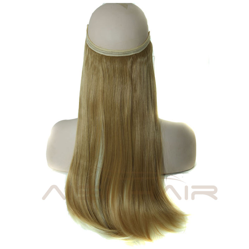 New Style Synthetic Hair Extension 100g Fish Tape Hair For White Women